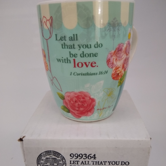 Bible Verse 8 ounce Christian Mug New in Box - Picture 2 of 5
